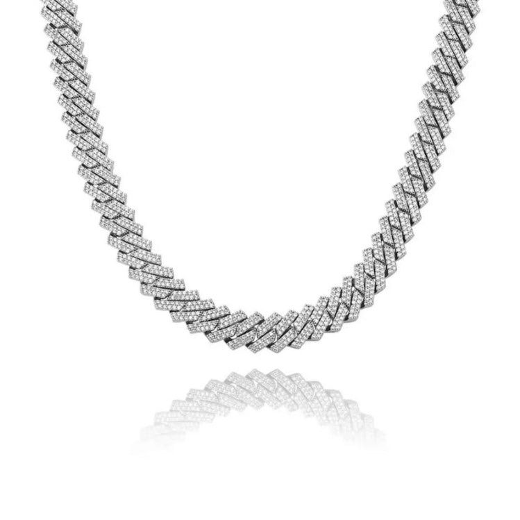 Plain Silver Fiagaro Chain For Men For Daily Use - Silver Palace